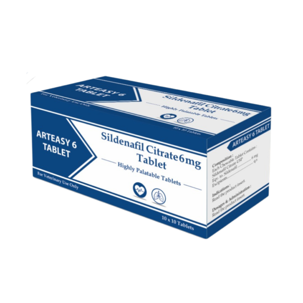 Arteasy Sildenafil 10 x 10 chewable tabs