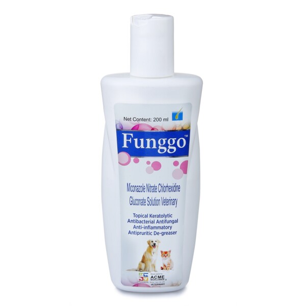 Funggo Miconazole Nitrate Chlorexidine Gluconate Shampoo