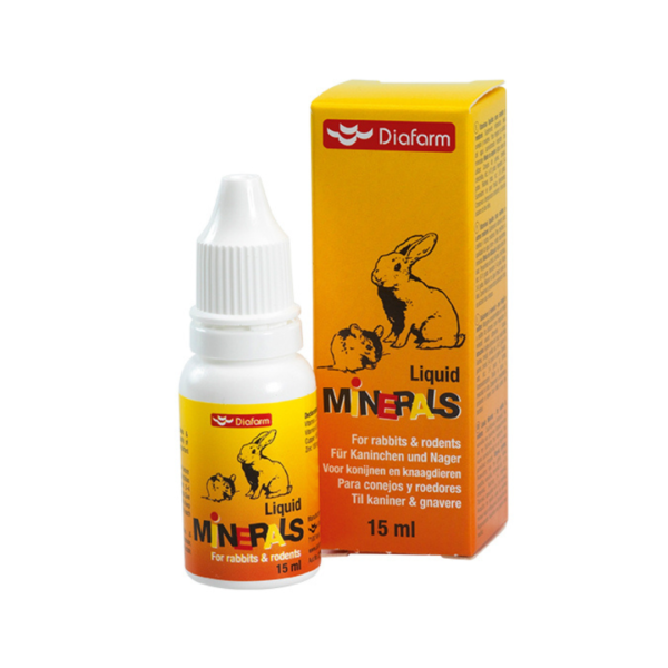 Liquid Minerals for Rabbits & Rodents 15ml