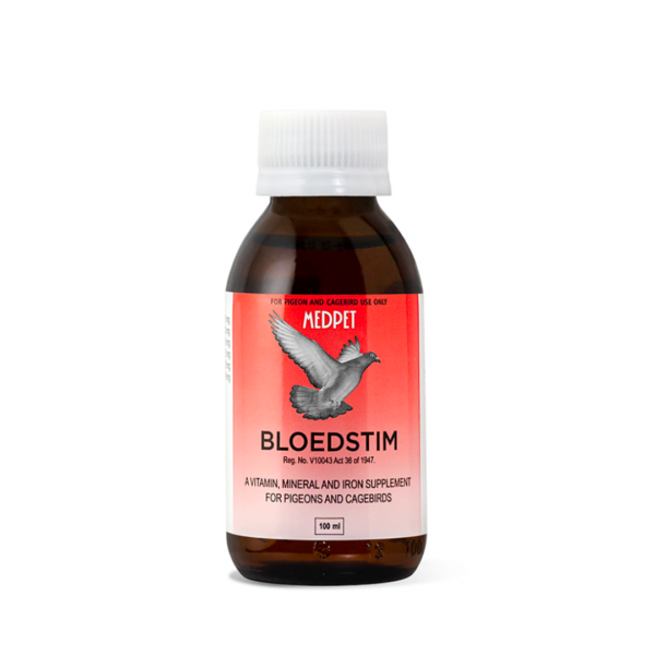 Bloedstim 100ml for pigeons and birds