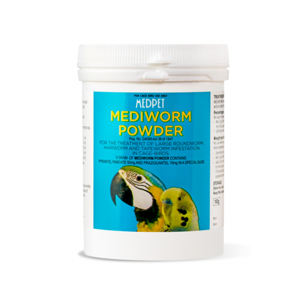 Mediworm Powder for caged and aviary birds