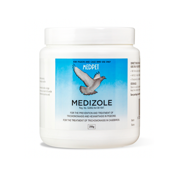 Medizole Ronidazole for pigeons & cage-birds