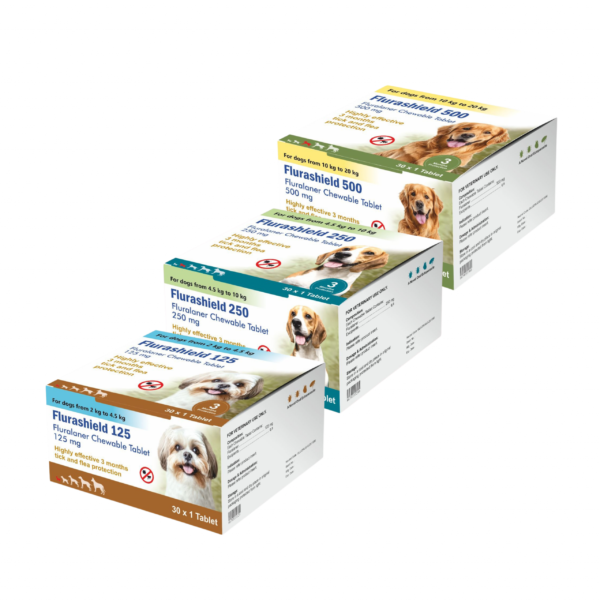 Flurashield Fluralaner Chewable Tablet
