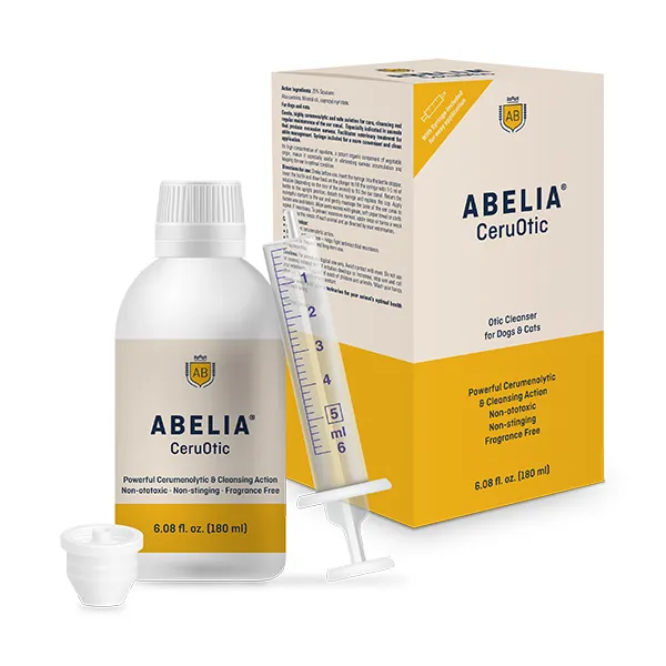 ABELIA® CeruOtic 180ml with Special Stopper and syringe