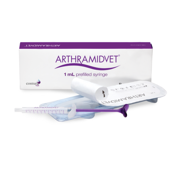 ArthramidVet® Injectable polyacrylamide hydrogel (2.5% iPAAG) 1mL prefilled syringe