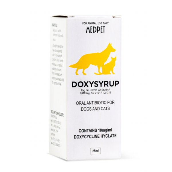 Doxysyrup Doxycycline Hyclate 10mg/ml 25ml