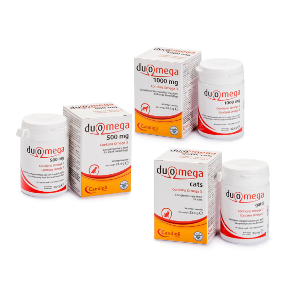 Duomega for Dogs & Cats 30 softgel Capsules 500mg