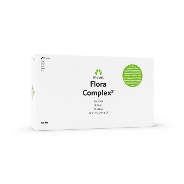 FloraComplex² Powder - 30 x 2g sachets for dogs & cats