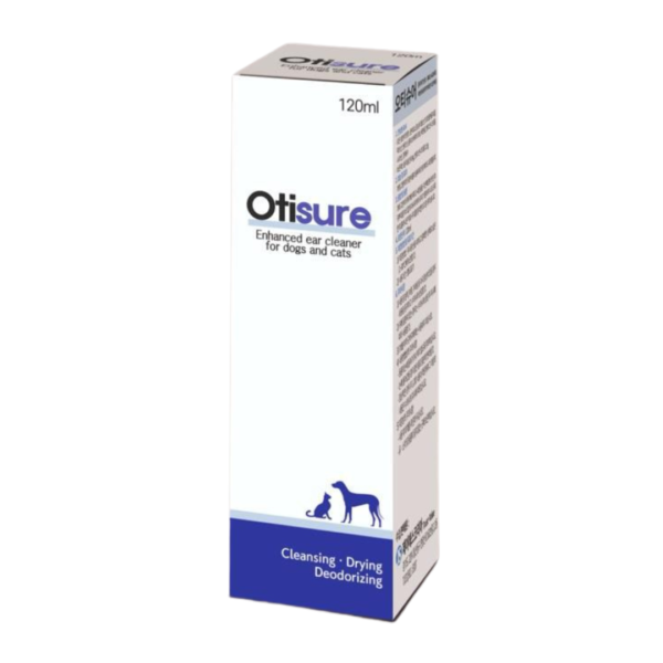 Otisure Enhanced Ear Cleaner for Dogs & Cats 120ml