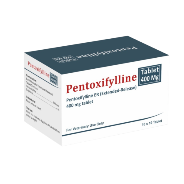 Pentoxifylline ER 400mg 10 x 10 tabs