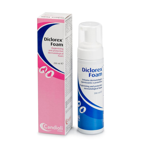 Diclorex Foam 200ml Sanitizing and protective dermatological foam