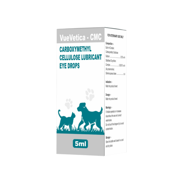 VueVetica – CMC Carboxymethyl Cellulose Lubricant Eye Drops 5ml
