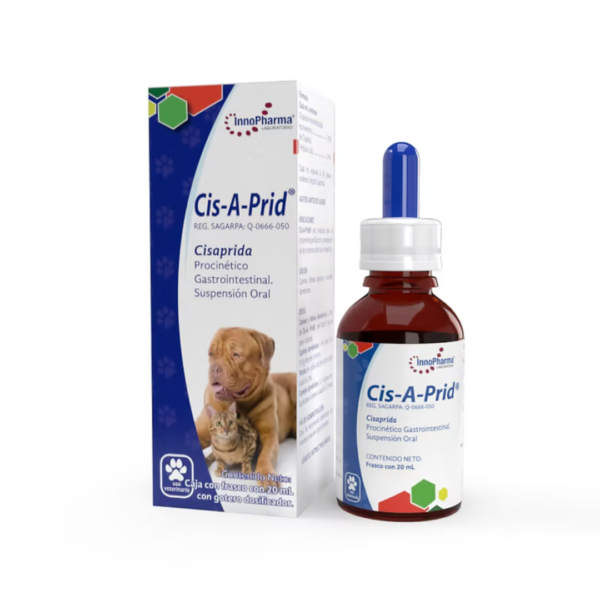 Cis-A-Prid® Cisapride Monohydrate 5mg/ml Oral Suspension 20ml