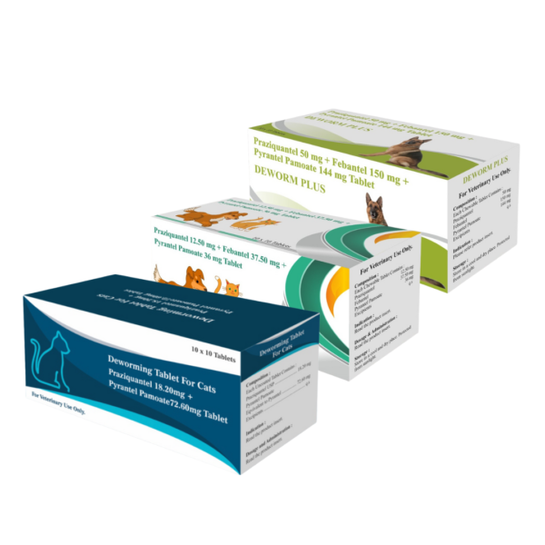 Deworm for Cats & Dogs 10 x 10 tabs