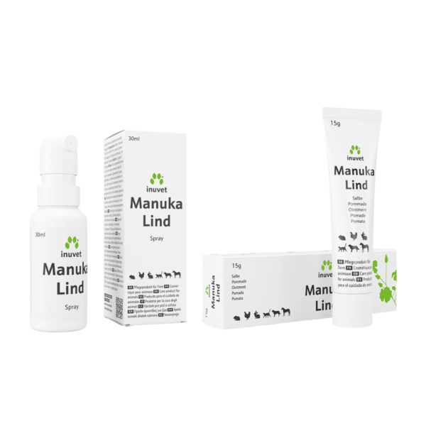 Manuka Lind Spray/Ointment For Small pets, birds, cats, dogs & horses