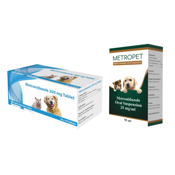 Metronidazole tabs/oral suspension