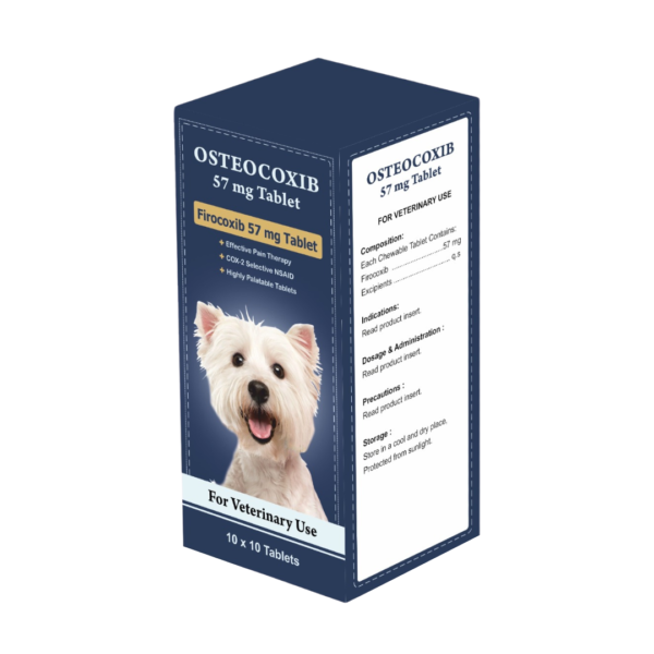 Osteocoxib Firocoxib 57mg 10 x 10 tablets