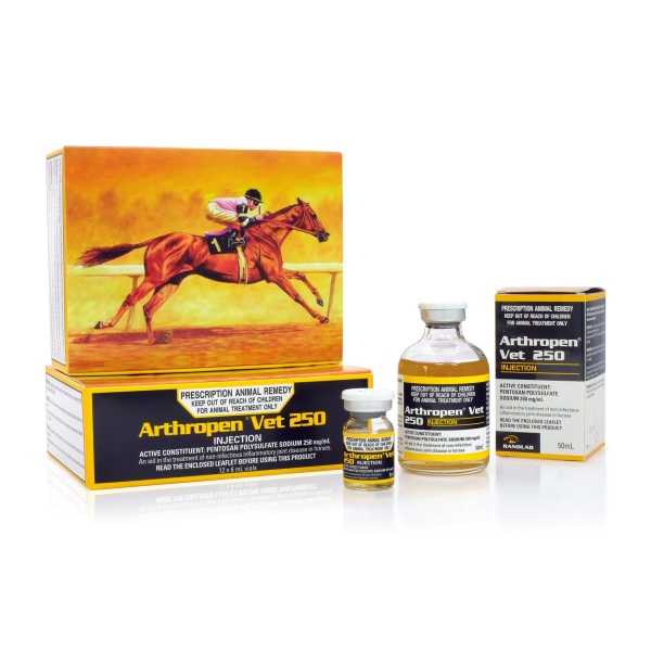 Arthrophen® Vet 250 Injection Pentosan Polysulfate Sodium 250mg/ml 6ml single dose vials
